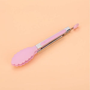 Open image in slideshow, Food Grade Silicone food tong Kitchen Tongs
