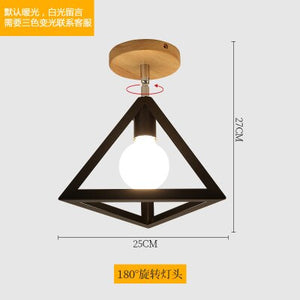 Open image in slideshow, Iron 5W Iron Ceiling Lamp Shade Pendant Light
