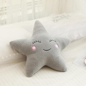 Open image in slideshow, Nice Stuffed Cloud Moon Star Raindrop Plush Pillow
