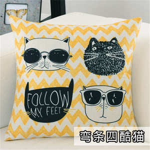 Open image in slideshow, Cojines Sofa waist Cushion Cover Pillow
