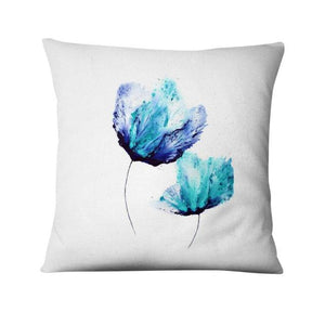 Open image in slideshow, Modern Art Floral Printed Pillowcase
